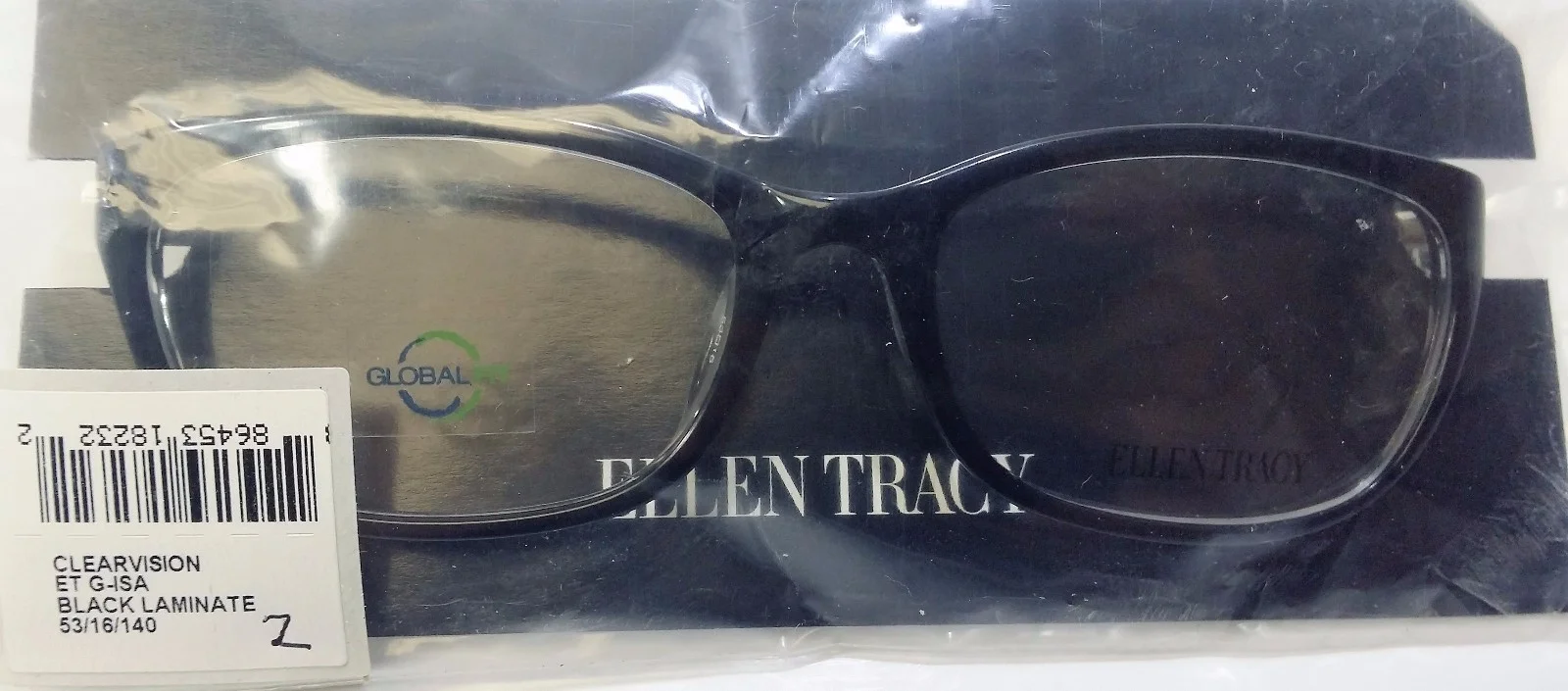 ELLEN TRACY ET G-ISA BLACK LAMINATE Women 2