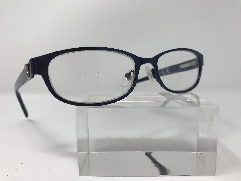 Foster Grant Eyeglasses TG0615 Isa Flex Hinge Blue E326