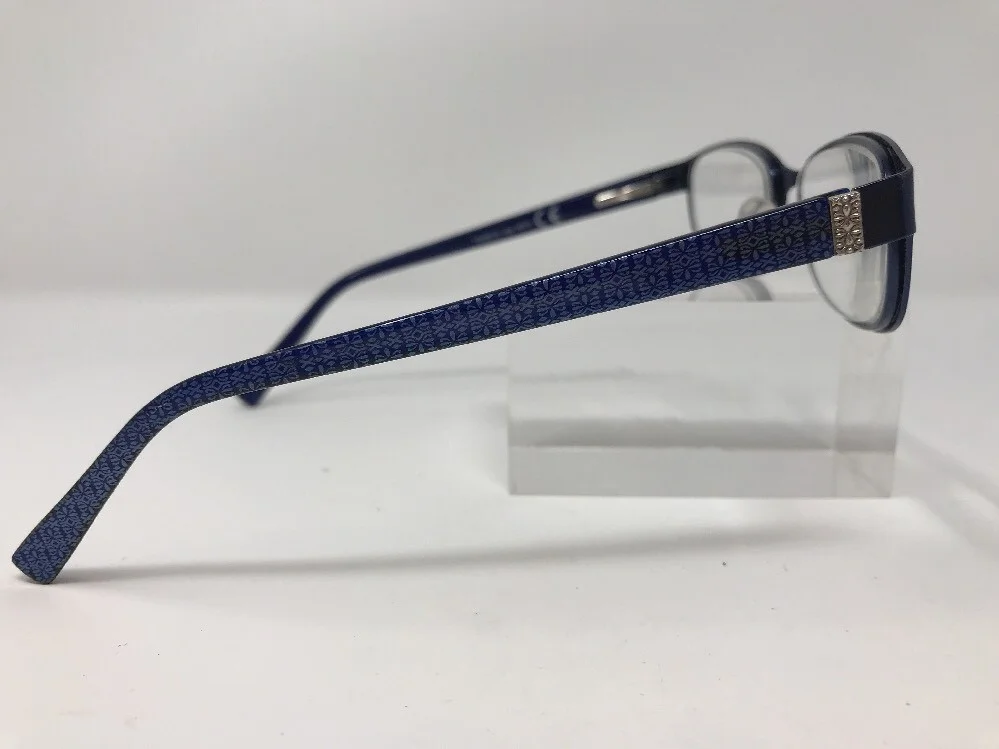 Foster Grant Eyeglasses TG0615 Isa Flex Hinge Blue E326 3