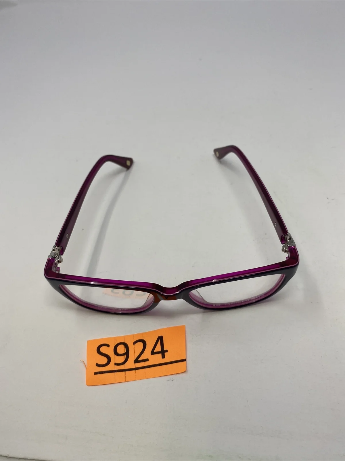 OCCHIALI EYEGLASSES FRAME OCA-ISA PRP 50-17-135 PURPLE FULL RIM S924 2